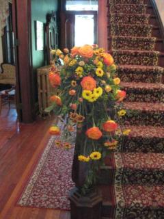Staircase at Faunbrook Bed & Breakfast Wedding